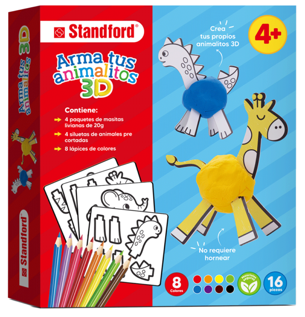 Animalitos 3D - Mejora el desarrollo sensorial