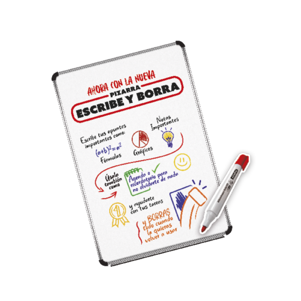 Teen Book - Cuaderno Escolar grapado 80 hojas. - Imagen 3